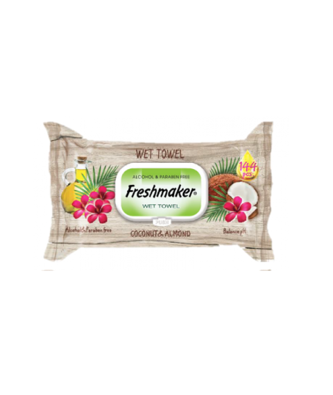Șervețele umede Freshmaker Jumbo pack 144 buc. cu capac